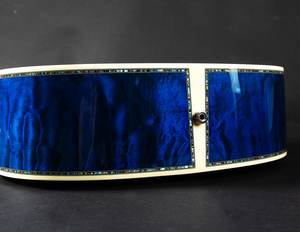 Acolchado de arce azul color <span class=keywords><strong>deluxe</strong></span> 41 pulgadas <span class=keywords><strong>guitarra</strong></span> acústica hecho a mano de madera maciza guitarras - Product Image 6