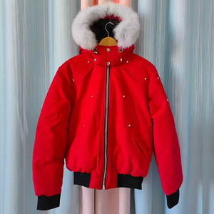 Veste d'hiver pour homme Palm Moose personnalisée, capuche en fourrure de renard, blouson bomber en duvet, blouson bomber en duvet à capuche, grande taille, manteaux chauds pour homme 2025 - Product Image 6