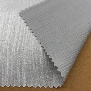 Grs môi trường thân thiện với tái chế Polyester rPet Crinkle Crepe voan vải cho ăn mặc Hàng may mặc - Product Image 5