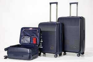 Maleta de PC con Termoformado Innovador, con Bolsillo Frontal y Ruedas Giratorias de 360 Grados, Carro de Aluminio para Mayor Maniobrabilidad - Product Image 4