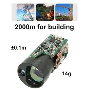 2000m longue portée capteur de Distance Laser Ethernet Laser télémètre Module 1 Hz TTL cylindre Laser télémètre capteur pour la Vision nocturne - Product Image 6