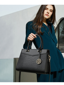 Bolsos cruzados de diseñador de moda, bolsos de hombro de cuero genuino de alta calidad, bolsos de mano casuales para mujer - Product Image 6