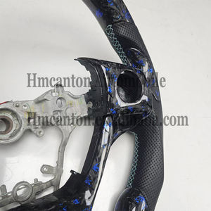 พวงมาลัยรถยนต์ Toyota Corolla หนังคาร์บอนฟอร์จเจาะรู ราคาส่งถูก - Product Image 3