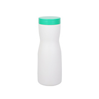 Haute Qualité En Gros 660ML En Plastique Pot À Épices Bouteille Emballage Jaune Papillon Cap Blanc Bouteille