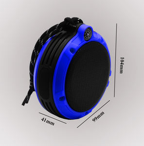 ฟันสีฟ้า IPX7 ลําโพงไร้สายกันน้ํา 3W เสียงดัง 24H เวลาเล่นลําโพงลอยพร้อมไฟ LED - Product Image 3