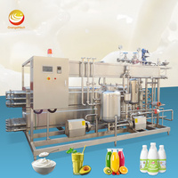 Máquina Pasteurizadora de Jugos ORME Industrial Automática UHT, Pasteurizador de Placas Tubulares de 5000l para Leche y Huevos