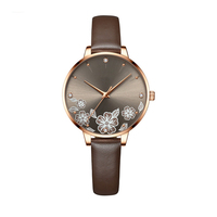 Minimalist büyük yüz kol saati Seiko hareketi alaşım tasarımcı bayanlar saatler stok Timepiece
