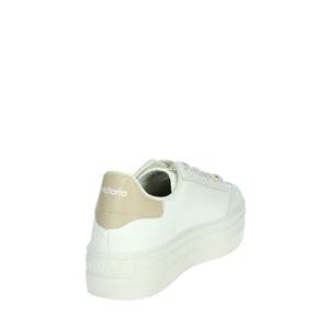 Sneakers Victoria Donna Bianco, chaussures à plateforme épaisse pour femmes, mode décontractée - Product Image 3