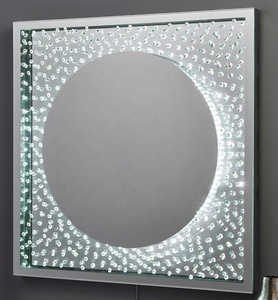 <span class=keywords><strong>Grand</strong></span> <span class=keywords><strong>miroir</strong></span> <span class=keywords><strong>mural</strong></span> rectangulaire en forme de diamant écrasé pour la décoration de la maison - Product Image 5