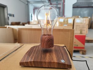 HCNT ABS Plug-In Intelligent Creative Gifts Bulb <b>Table</b> <b>Lamp</b> Magnetic Levitating Floating Light for Home Personalized Gifts - Product Image 6