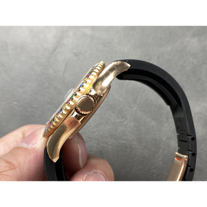 High Quality Men's Waterproof <b>Mechanical</b> <b>Watch</b> with Luxury Diamond Bezel Zircon Ceramic Dial Customizable Logo High Quality - Product Image 3