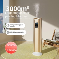 Équipement d'amélioration de l'encens dans le hall de l'hôtel machine verticale d'arôme d'aromathérapie Diffuseur d'huiles essentielles à contrôle des dents bleues