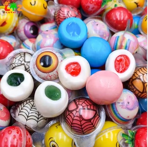 Caramelos de goma frutales Earth con relleno de jugo, variedad de sandía con ojos 3D, 330g, venta al por mayor a granel - Product Image 2