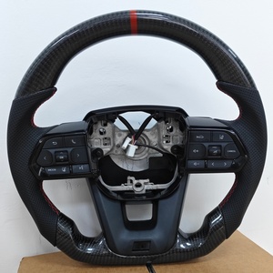 Volant de direction en fibre de carbone de qualité supérieure pour LC200 Toyota Prius 30 C 50 Zvw Zvw30 Xw30 TC XB <span class=keywords><strong>IM</strong></span> XA - Product Image 3