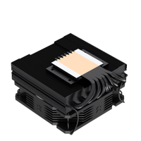 Refroidisseur de processeur FEZCOOL C906-X55, 6 caloducs, roulement fluide, contrôle intelligent de la température pour PC tout-en-un ITX, compatible ARGB
