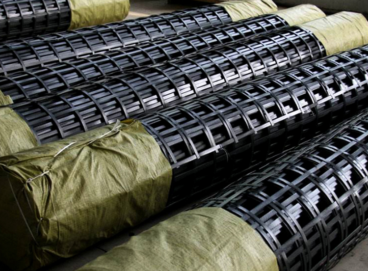 China Factory Supply 80KN/M 100KN/M Biaxial Steel-Plastic Composite Geogrids Price