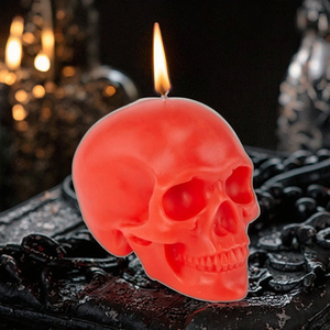 Halloween <strong>Skull</strong> <strong>Candle</strong> for Holiday Decorations Carved Novelty <strong>Candle</strong> for Wholesale Sales - Product Image 6