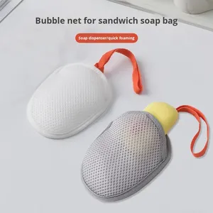 Sacchetto per la pulizia del viso e del sacchetto per la pulizia del corpo da bagno schiumogeno - Product Image 4