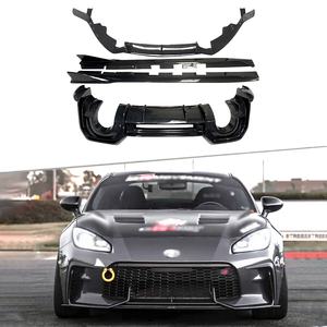 Kits de carrocería de estilo ADR de fibra de carbono Real, faldones laterales de labio delantero, difusor trasero para <span class=keywords><strong>Toyota</strong></span> GR86 <span class=keywords><strong>GT86</strong></span> <span class=keywords><strong>2022</strong></span> 2023, reacondicionamiento de estilo de coche - Product Image 1
