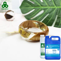 Époxy époxy Art Crystal Clear résine DIY Art Transparent AB époxy artisanat bijoux époxy mastic résine de coulée colle époxy