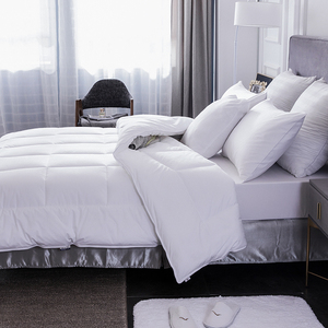 Sang Trọng Chất Lượng Khách Sạn 100% Cotton 233T Duvet Gối Đệm <span class=keywords><strong>Comforter</strong></span> Thiết Lập Một Lớp Sợi Nhỏ Làm Đầy - Product Image 4
