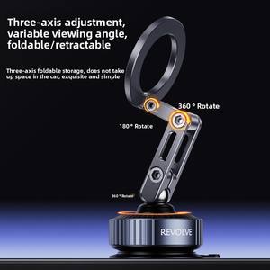 <span class=keywords><strong>Supporto</strong></span> Magnetico per Telefono da Auto 2025 Aggiornato, Regolabile a 360° <span class=keywords><strong>con</strong></span> <span class=keywords><strong>Ventosa</strong></span> per Cruscotto e Parabrezza - Product Image 3