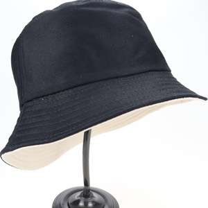 Custom Double Sided Fisherman Hat With Embroidery Lettering Adult Bucket Hat For <b>Sunscreen</b> Breathable Outdoor Use - Product Image 1