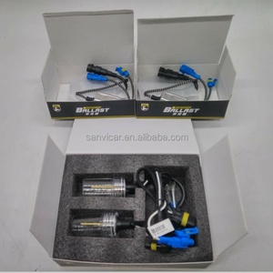 Sanvi HID Projector Lens Headlight Conversion Kit With 35W Ballast and HID Bulbs H1 H7 H11 D1 D2 Xenon HID Auto Bulbs - Product Image 2