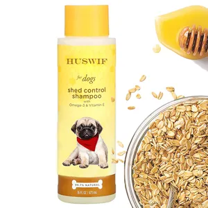 Bulk Organic Natural Grooming Anti Allergy Tearless Oatmeal dog shampoo for puppy