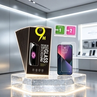 Film de protection d'écran en verre trempé HD 2.5D anti-rayures 9H ultra-fin de 0,26 mm pour iPhone 15, 15 Pro, 15 Plus – Vente en gros et au détail, en stock