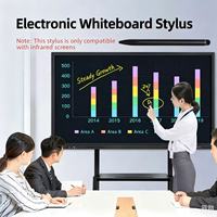 Stylet tactile IR double tête ABS 11 mm et 4,2 mm pour tableau blanc interactif |   Stylet anti-roulement triangulaire avec option magnétique |   OEM/ODM