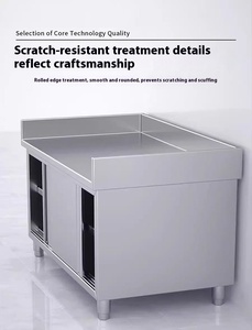 Chuẩn bị phổ biến nhất thép không gỉ bảng nhà bếp thép không gỉ bàn làm việc chuẩn bị bảng. - Product Image 5