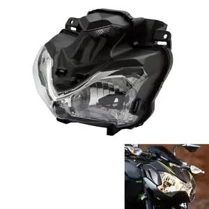 Montaje de faro delantero XF140210 ajuste transparente para Kawasaki <span class=keywords><strong>Z900</strong></span> Z 900 2017-2019 2017 <span class=keywords><strong>2018</strong></span> - Product Image 4