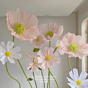 <span class=keywords><strong>Yu</strong></span> Meiren Faux fleur en papier de simulation géante pour fenêtre décorative et mise en page d'activité Mei <span class=keywords><strong>Chen</strong></span> centre commercial fleur décorative - Product Image 5