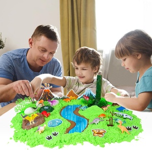 Dinosaure Sensoriel <span class=keywords><strong>Bac</strong></span> <span class=keywords><strong>à</strong></span> <span class=keywords><strong>Sable</strong></span> Jouets <span class=keywords><strong>Bac</strong></span> <span class=keywords><strong>à</strong></span> <span class=keywords><strong>Sable</strong></span> Ensemble Jouet pour Éducatif Précoce Drôle <span class=keywords><strong>Bac</strong></span> <span class=keywords><strong>à</strong></span> <span class=keywords><strong>Sable</strong></span> avec Outils et Animaux pour Enfants - Product Image 4