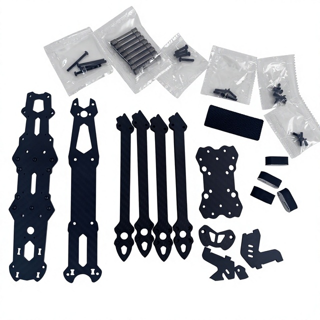 MARK4 V2 Carbon-fiber Drone Frame FPV Racer Parts CNC-machined Custom-made Manufacturer
