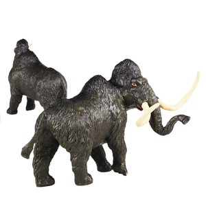 Yxs prehistórico remoto vida silvestre Ice Age simulación modelo sólido mamut lanudo juguete hogar - Product Image 1