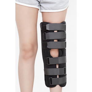 Attelle de genou à trois panneaux et stabilisateur pour la récupération des ruptures de genou, instabilité, déchirure du ménisque lca, arthrite - Product Image 1