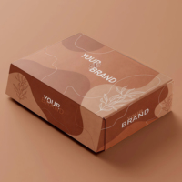 Boîte d'avion en carton ondulé personnalisée, boîte d'expédition pliable en kit pour les produits de vente au détail, impression de logo personnalisée, emballage robuste en gros