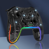 Manette de jeu sans fil multifonctionnelle personnalisée pour téléphone intelligent Android, Switch, PC