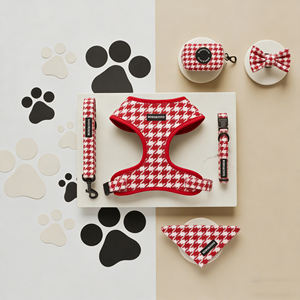 BOBO&<span class=keywords><strong>YOYO</strong></span> 2026 Nouveau Design Vente en Gros Luxe Écologique Polyester Boucle Logo Personnalisé Harnais et Laisse pour Chien Personnalisés - Product Image 5