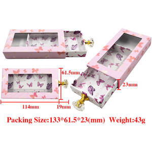 กล่องใส่ขนตาสำหรับหน้าต่างทรงสี่เหลี่ยมกล่องใส่เครื่องสำอาง - Product Image 5