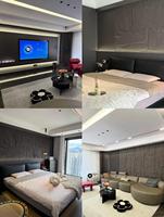 Fabricant de panneaux muraux en pierre de galet PU en Chine, revêtement en pierre polyuréthane ignifuge de classe B1 sur mesure pour l'extérieur