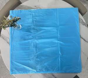 Tas datar LDPE biru bening kustom tahan air poli <span class=keywords><strong>Liner</strong></span> untuk makanan bayi dan Pizza cetak Offset kotak karton bawah panas - Product Image 6