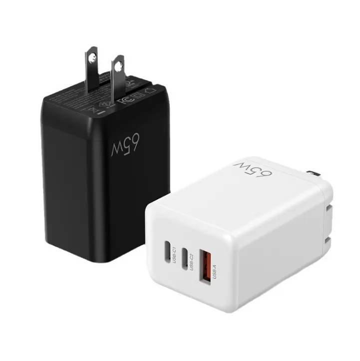 Caricabatterie da parete da viaggio rapido X320 Gan Usb C 65watt Pps ricarica rapida Pd 65w Gan caricabatterie per Laptop tipo-c