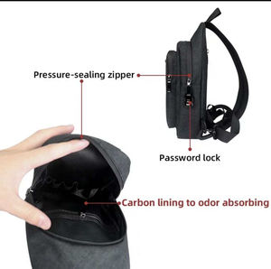 <b>Men</b> Anti-Theft 2 in 1 <b>Shoulder</b> Backpack Chest Sling <b>Bag</b> Combo Lock Crossbody Sling <b>Bag</b> for <b>Men</b> Women - Product Image 6