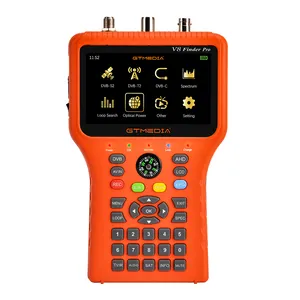 Gtmedia V8 Finder פרו DVB S2X T2 כבל ספקטרום Analyzer H.265 דיגיטלי לווין האיתותים Finder