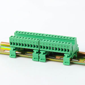 交換用フェニックスUMSTBHK 2,5/10-G 1765768 NS35 DINレール端子台プラガブルタイプオスおよびメスコネクタ - Product Image 5