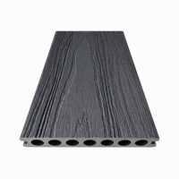 Usine de terrasses en WPC, vente en gros de terrasses en WPC co-extrudé en teck, terrasses en composite bois-plastique imperméables et anti-UV pour l'extérieur