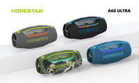 Altavoz Hopestar A60 Ultra de 450W con Sonido AI, BT5.4, AURACAST, IPX6 Impermeable, RGB, Batería Extraíble, Micrófono UHF Individual